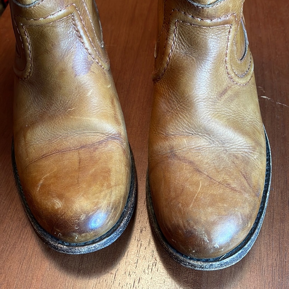 Frye tall boots 5 1/2 B 4015 D 12 made in Mexico